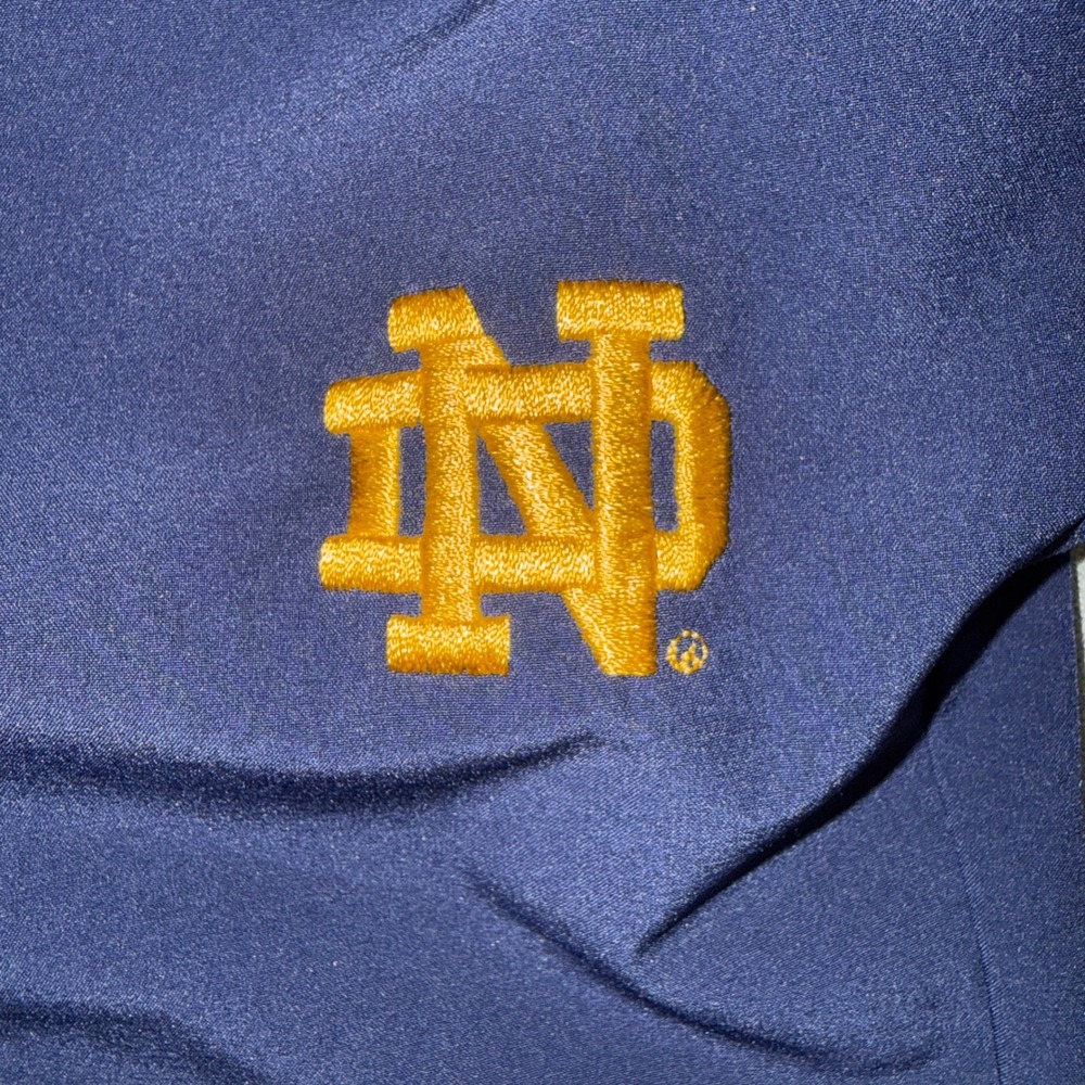 Under Armour Notre Dame Fighting Irish Navy Blue Jogger Pants Mens Small - Picture 4 of 7